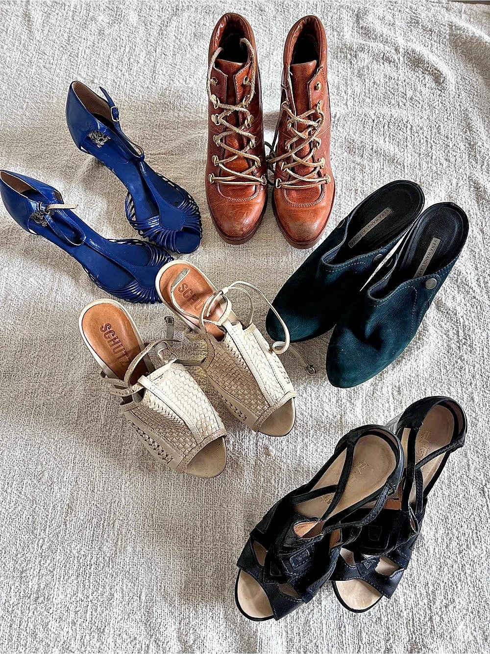 5 Pairs of shoes Bundle Women's Heels